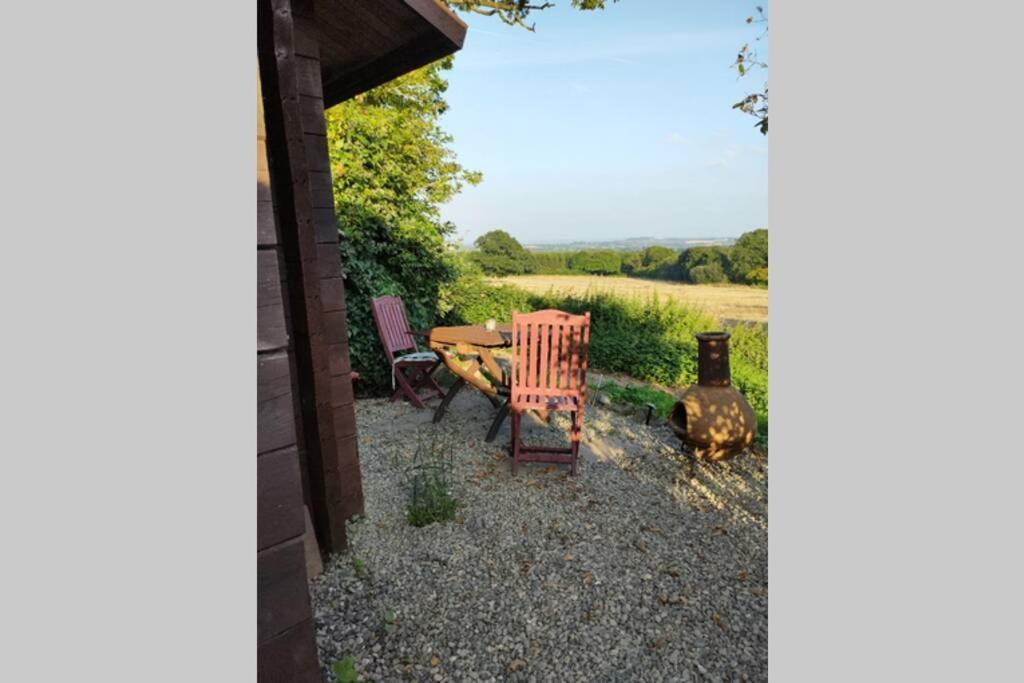 Self Catering Garden Lodge Ludlow Exteriér fotografie